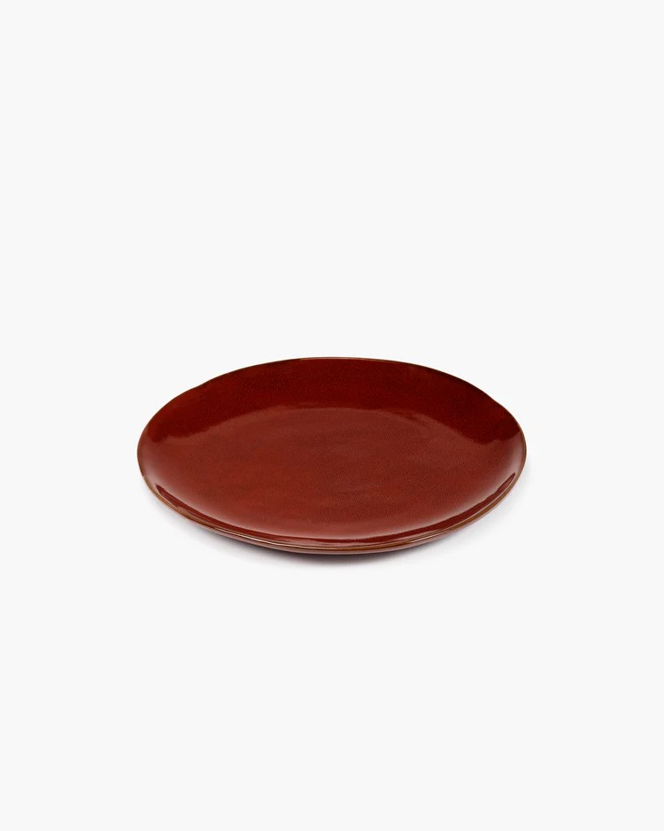 Dinner plate venetian red La Mère