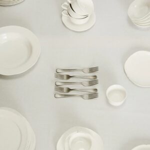 Dinner plate white Silhouette - Image 3